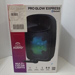 ION Audio IPA156 Pro Glow Express High-power Bluetooth-enabled Speaker System,
